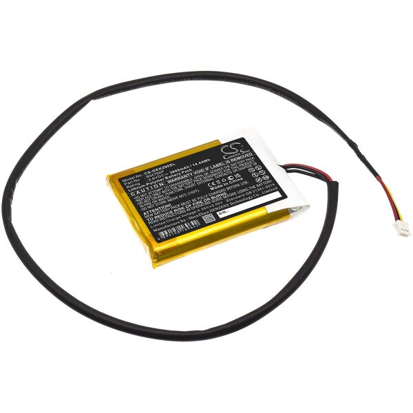 Ersatzakku - CS-DEK200SL - idealens 904764P - 3,8 Volt 3800mAh Li-Polymer