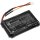 Ersatzakku - CS-SHA900SL - Shure 95A21764 - 3,7 Volt 1800mAh Li-Ion