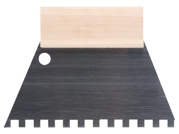 Toolland - HE928180 - Zahnspachtel - 180 mm - Zähne 8 x 8 mm