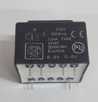 Velleman - 2060018M - Printtransformator 1,8 VA 2 x 6 V / 2 x 0,150 A