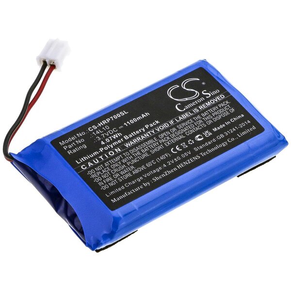 Ersatzakku - CS-HRP700SL - Hairmax 14L10 - 3,7 Volt 1100mAh Li-Polymer