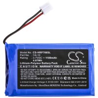 Ersatzakku - CS-HRP700SL - Hairmax 14L10 - 3,7 Volt 1100mAh Li-Polymer