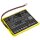 Ersatzakku -  CS-WXE501SL - Wexler YT453949 - 3,7 Volt 800mAh Li-Polymer