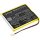 Ersatzakku -  CS-WXE501SL - Wexler YT453949 - 3,7 Volt 800mAh Li-Polymer