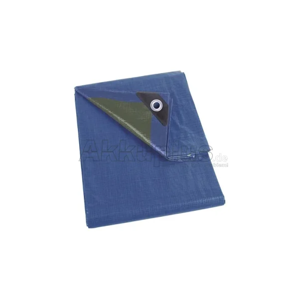 Perel - 70-0204 - Abdeckplane - Blau / Grün - Normal - 2 x 4m