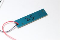 Akku Zustandsanzeige - Spannungsanzeige - für 2S [7,4 Volt] Li-Ion / Li-Poly Akkus - silber