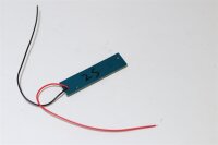 Akku Zustandsanzeige - Spannungsanzeige - für 2S [7,4 Volt] Li-Ion / Li-Poly Akkus - silber