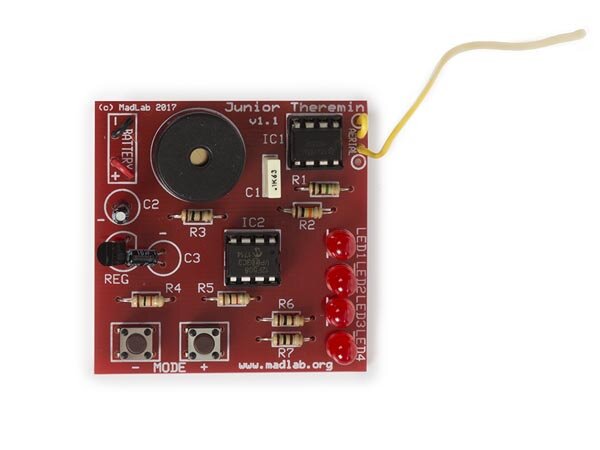 Whadda - WSG105 - MadLab Elektronik-Bausatz - Junior Theremin