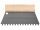 Toolland - HE928250 - Zahnspachtel - 250 mm - ZÄHNE 8 x 8 mm