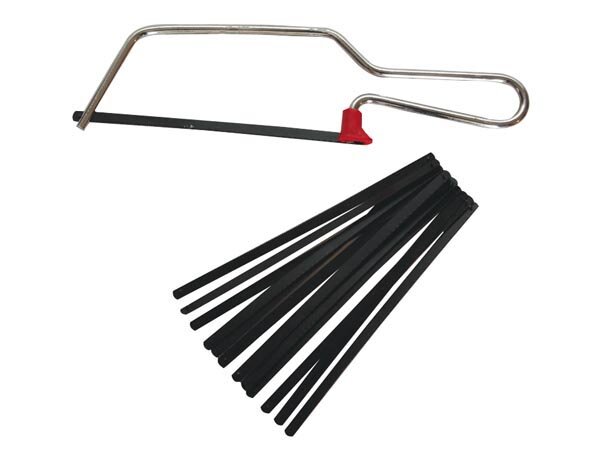 Toolland - 3883-12 - Mini Säge + 12 Sägeblätter
