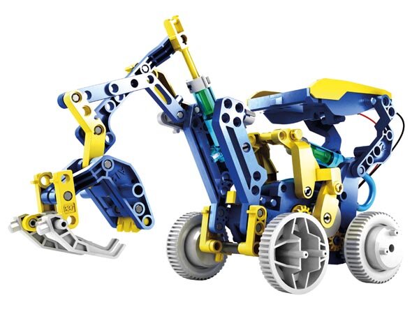 Velleman - KSR17 - SOLAR- UND HYDRAULIK-ROBOTER-BAUSATZ - 12-in-1