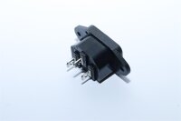 Velleman - PSCM1 - Kaltgeräte-Steckverbinder - Stecker - Chassis