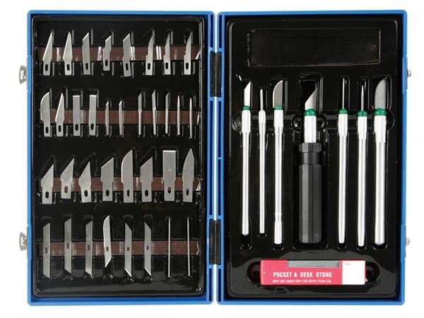 Velleman - VTK6N - Präzisions-Cuttermesser-Set - 53-tlg.
