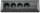 ChiliTec - 4-fach Steckdosenblock+2x USB, anthrazit 250V~/ 16A, Aufbaumontage
