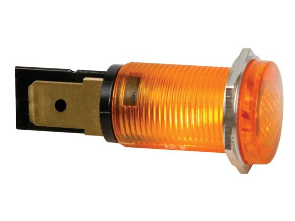 SEDER - HRJC220A - Kontroll-Lampe - Rund - Gelb / Orange - 220 V - 14mm