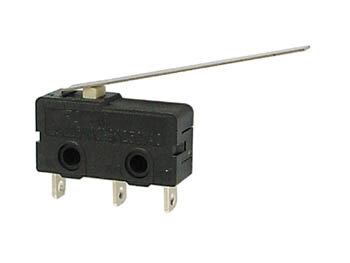 Velleman - MS5-L - PATTERSON 5A125VAC-3A250VAC Miniaturmikroschalter 5A, langer Hebel
