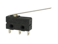 Velleman - MS5-L - PATTERSON 5A125VAC-3A250VAC Miniaturmikroschalter 5A, langer Hebel