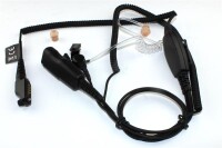 Überwachungsheadset mit Schallschlauch / PTT...