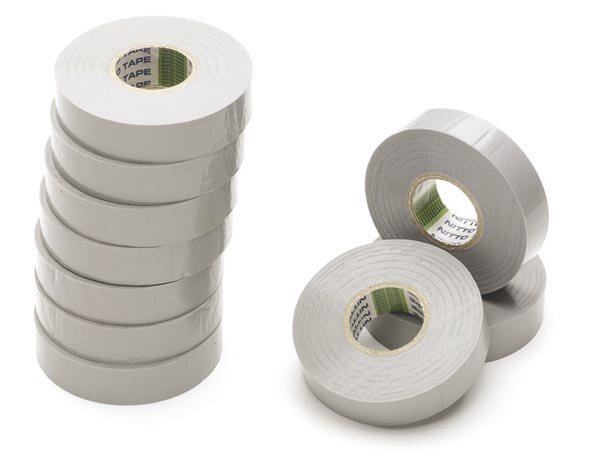Isolierband / Isoliertape - grau - 19 mm x 20 m