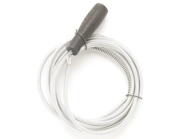 Tooland - 1911-1 - Reinigungsspirale, Rohrreinigungswelle für Abflussrohre Ø 7 mm - 3 m
