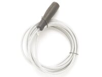 Tooland - 1911-1 - Reinigungsspirale, Rohrreinigungswelle für Abflussrohre Ø 7 mm - 3 m