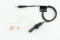XEC-100S Security Ohrhörer mit Schallschlauch und 3,5mm Klinke