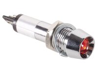 Velleman - 220VCRL - Kontroll-Lampe-neon-chrom-rot 210 -...