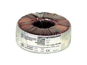 velleman - 22518 - Ringkerntransformator 225VA 2 x 18V / 2 x 6.25A