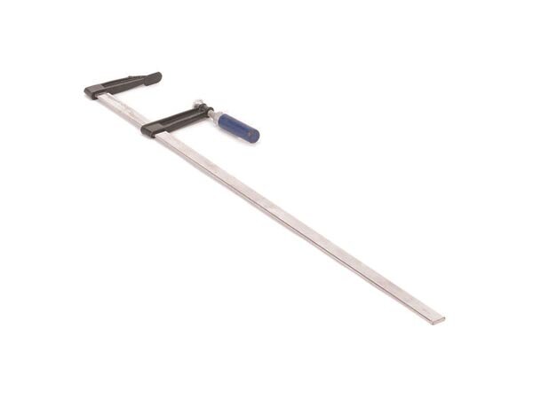 Schraubzwinge Klemme 1000 x 120 mm 2000 g, Stahl‑Klemme mit Schnellspannfunktion & ergonomischem Griff