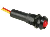 Seder Groupe - 5VBR - LED-Signalleuchte 5V rot/schwarzes...