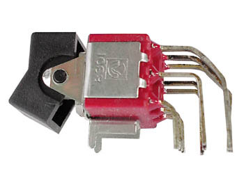 Velleman - 8305R - Wippenschalter - PCB - Abgewinkelt Vertikal 3PDT Ein-Aus-Ein