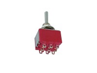 Velleman - 8309 - Kippschalter Vertikal 3PDT Ein-Aus-(Ein)
