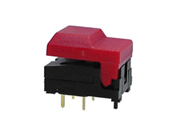velleman - 86A11 - DIP-Drucktaster Digitast - Rote Kappe - ohne LED