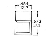 Velleman - 86A15 - Dip-Drucktaster digitast, schwarze...
