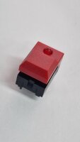 Velleman - 86A211 - Dip-Drucktaster Digitast - Rote Kappe - Rote LED