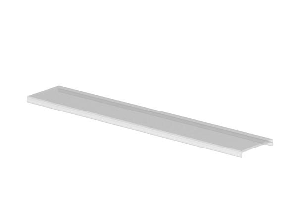 LEDs-ON - AB-PL-M2 - Diffusor für die Profile der Serie PL, PLA, RPL, RPLA, PL35S, PL35D, SPL - POLYCARBONATE - UV-BESTÄNDIG - 2 m - matt
