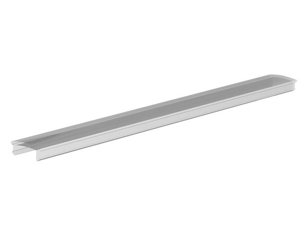 LEDs-ON - AB-SL-K2 - Diffusor für die Profile der Serie SL7, RSL7, SL15, RSL15, ALU-45, ALU-CORNER, ALU-FLAT, ALU-STAIR, ALU-WALL - POLYCARBONATE - UV-BESTÄNDIG - 2 m - transparent