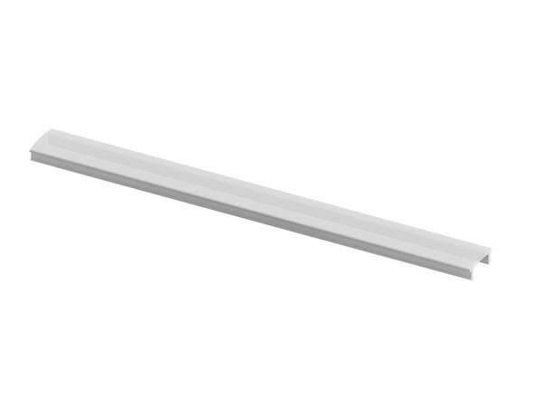 LEDs-ON - AB-SL15FL-M2 - Diffusor für die Profile der Serie SL15FL - flach  - verstärkt - matt