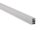 LEDs-ON - AB-SS-K2 - Diffusor für die Profile der Serie ALU-SWISS - POLYCARBONATE - UV-BESTÄNDIG - 2 m - transparent