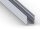 LEDs-ON - AL-SL15-FL-2 - Slimline 15FL - Leistungsstarker Aluminiumprofil für LED-Streifen - Premiumqualität - Silber - 2 m