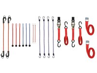 Perel - ARATS2 - Set mit Zurrgurt und Gepäckspannband - 20-tlg.