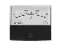 Velleman - AVM70300 - Analoges Spannungspanelmeter 300 V...