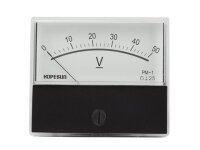 Velleman - AVM7050 - Analoges Spannungspanelmeter 50 V DC...
