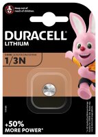 Duracell - DL1/3N - 1/3N - 3 Volt 170mAh Lithium - Knopfzelle