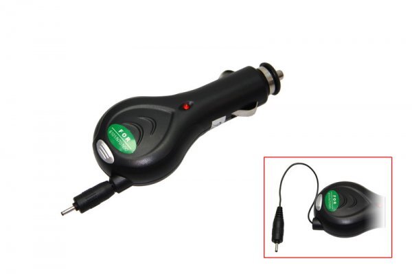KFZ-Ladekabel - 12V/24V für Nokia 2mm - Kabelrolle