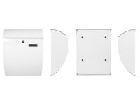 Perel Tools - BG61002 - Briefkasten - Nice - Weiß