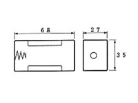 Velleman - BH111D - Batteriehalter für 1 x...