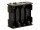 Velleman - BH383B - Batteriehalter für 8 x AA-Batterien (Mit Druckknopfanschlüssen)