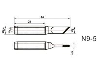 Velleman - BITC220/5 - Ersatzspitze für 42947 -...