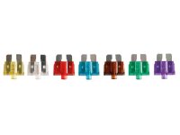 Velleman - BL/AFUL- Set mit 10 KFZ-Sicherungen mit...